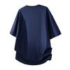 Summer M-8XL Loose Short Sleeved Top Men's Casual Sports Plus Size Men's T-shirt