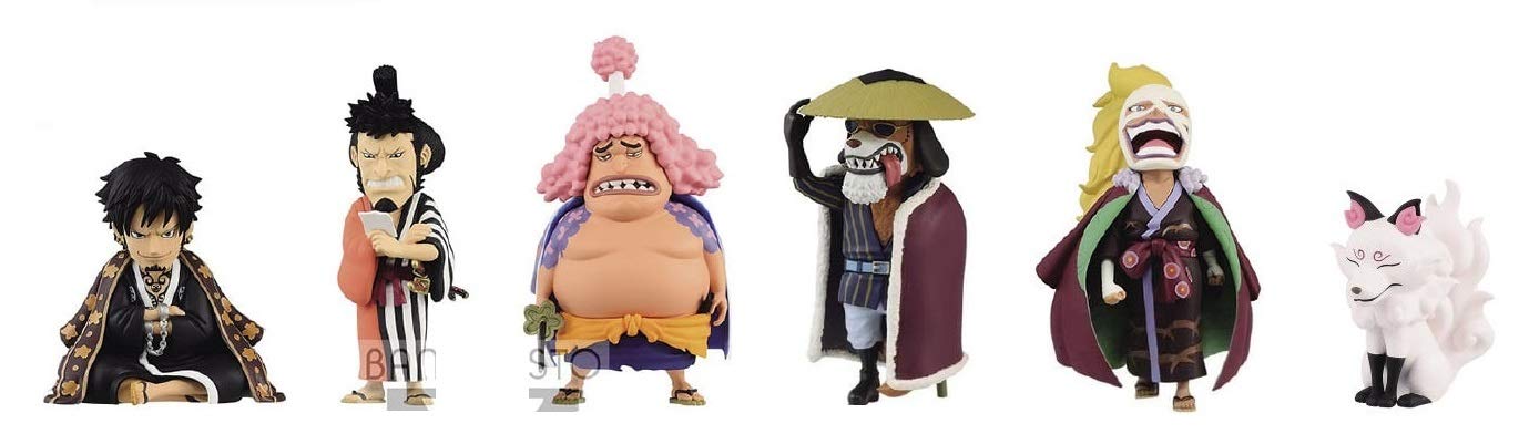 

One Piece World Collectable Figure Wano Country 8 All 6 Types Set