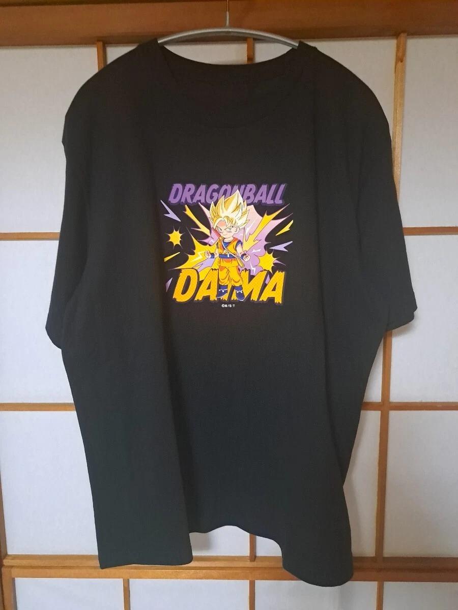Dragon Ball DAIMA T-Shirt Goku Super Saiyan Anime Graphic Tee New Black 3XL