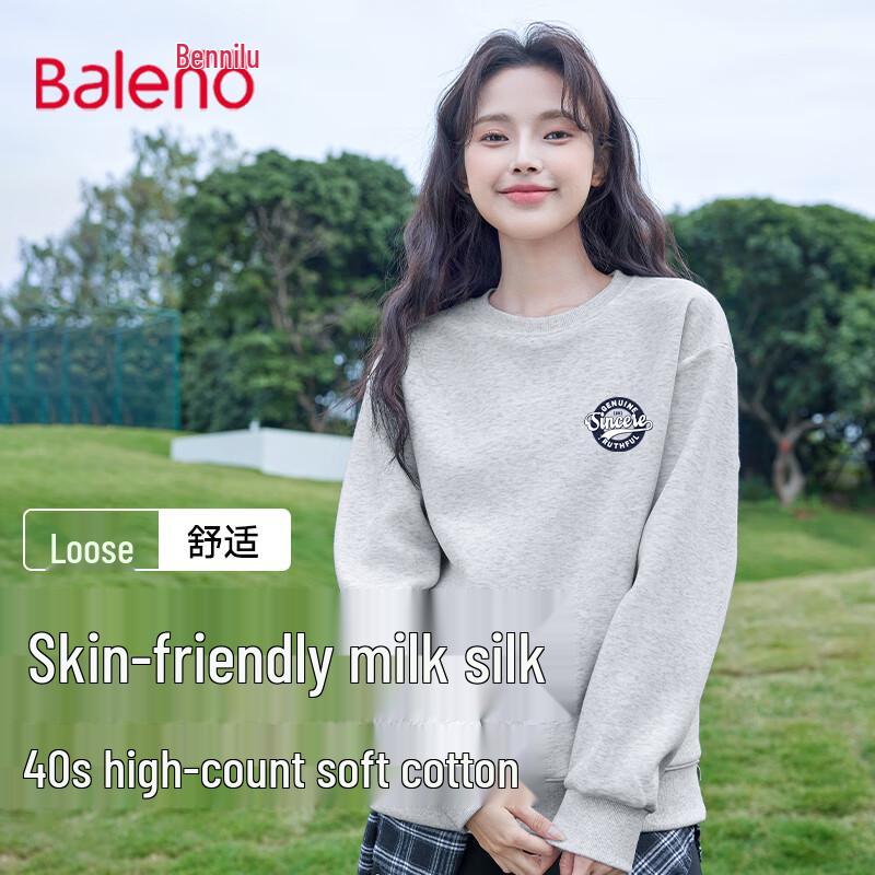 Baleno Damen locker sitzendes Rundhals-Sweatshirt (Herbst 2025)