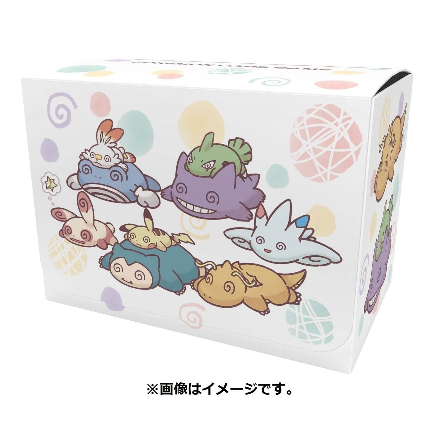 Pokemon TCG Deck Case Storage Box Power Exhausted Center Japan