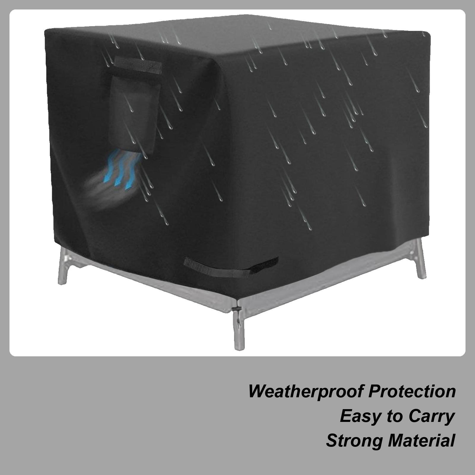 

Fire Pit Cover Square 30 Inch Waterproof Heavy Duty Shield Fire Pit Protective Cover For Patio Porch Camping Indoor Outdoor Home China Mainland