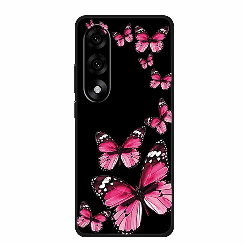 Case For OnePlus Nord 5 Case One Plus Nord 5 Nord5 Cartoon Cat Black Silicone Soft Back Cover For OnePlus Ace 5 Ultra Phone Case