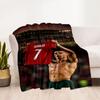 Cristiano Ronaldo 63 Blanket Comfortable Perfect for Office Bed Livingroom Four Seasons Universal Warmthful Decor Gift for Travel Home Birthdays