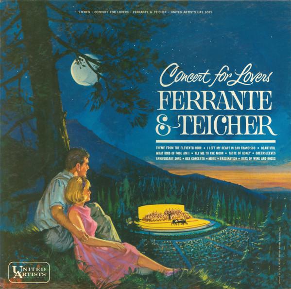 LP Record FERRANTE  TEICHER  Concert For Lovers UAS6315 United Artists  1963 US Jazz Used