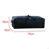 Camping Equipment Storage Bag Large Duffel Heavy Duty Black Oxford Fabric Carry Luggage