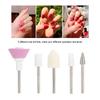 5pcs   Set Ceramic Metal Nail Drill Bits Manicure Pedicure Machine Rotary Burr Accessory