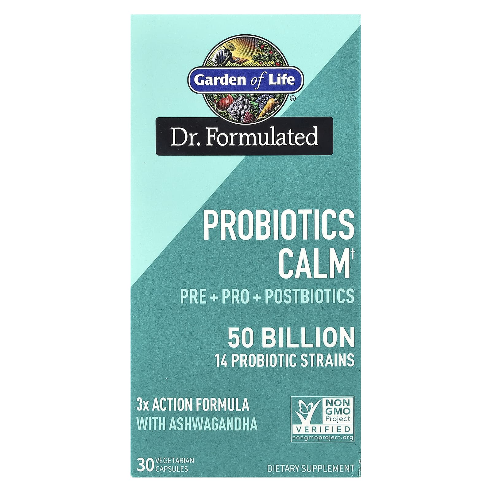 

Probiotic Calming, 5 Billion, 30 Veggie Caps
