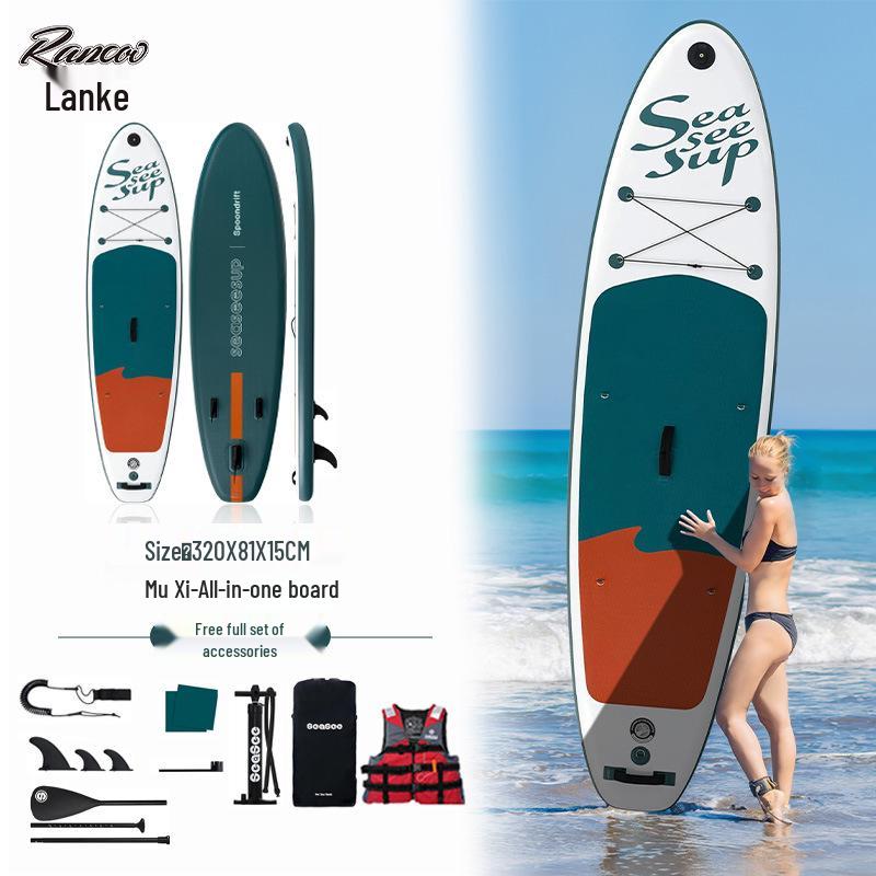 Lanko Inflatable Paddle Board - Universal PVC SUP for Surfing & Paddling