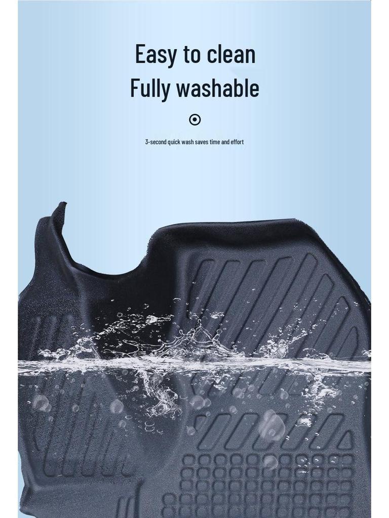 JMC Teshun TPE Waterproof Floor Mats for Front Cabin & Rear Compartment (Long/Short Wheelbase).