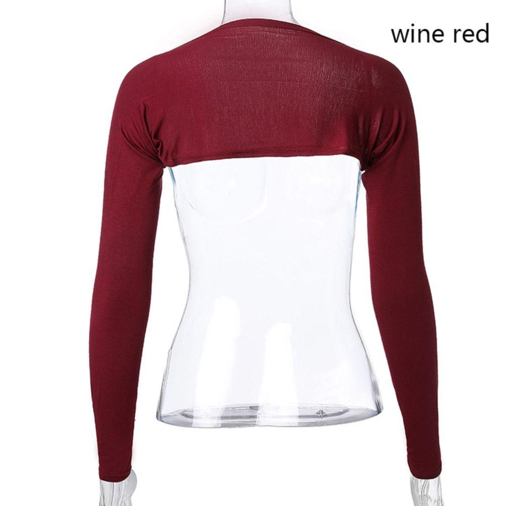 Soft Modal Arm Sleeves Shawl Long Shoulder Sleeves Crop Top Arm Sleeves Scarves  Outdoor Activity