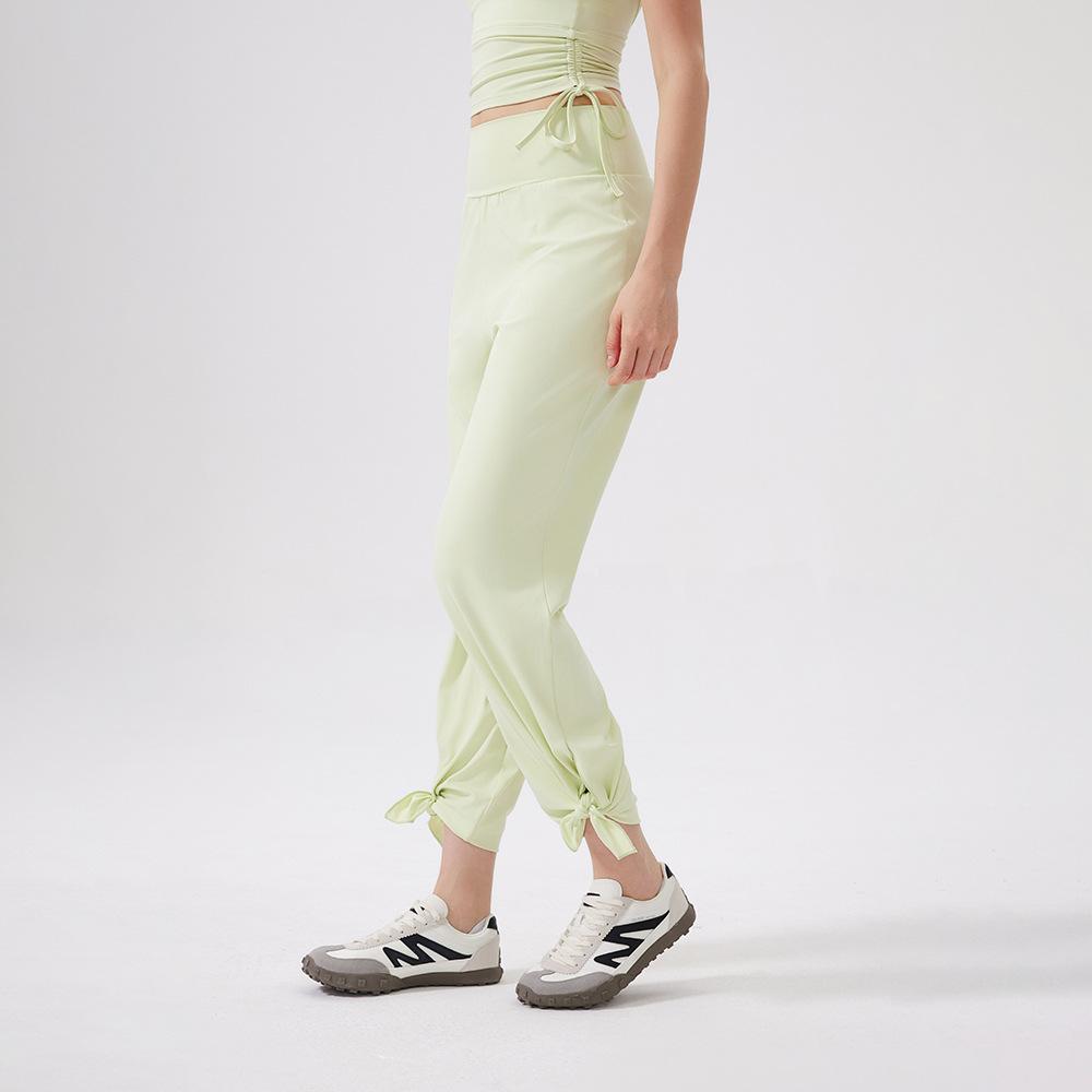 Sweatpants New High-waisted Belly Leggings Sports Loose Straight-leg Pants Women's Quick-drying Running Fitness Pants Yoga Pants