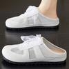 Women's shoes casual shoes new breathable mesh shoes one foot half slippers soft sole Dexun shoes fashionable versatile women's single shoes
