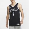 Nike NBA Kevin Durant Brooklyn Nets Icon Edition Jersey Black Men Streetwear CW3658-013