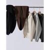 Foreign Trade Japanese-Style Autumn and Winter Fleece-Lined Thick Warm Zip-Up Hoodie for Men and Women, Couple's Casual Hooded Sweatshirt Jacket