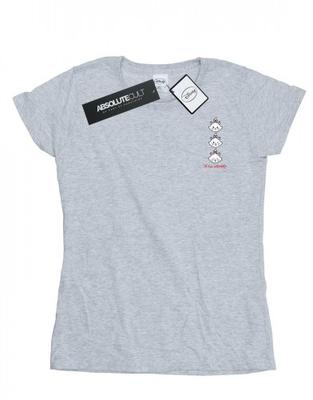 Dame/Damer Aristocats Marie Brysttrykk Bomulls-T-skjorte