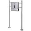 Mailbox On Stainless Steel Stand