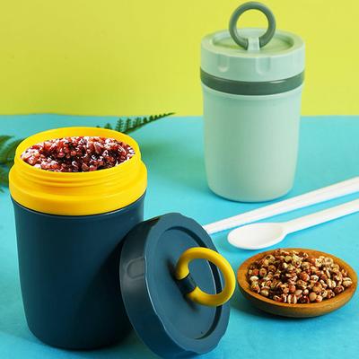 Thermal Lunch Box Food Container Pp Material Vacuum Cup Soup Cup Portable Insulated Breakfast Tableware Lunch Box