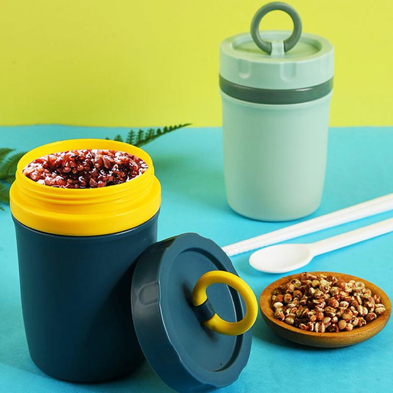 Thermal Lunch Box Food Container Vacuum Cup Soup Cup Portable Breakfast Cup