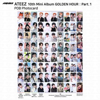 10th Mini Album Golden Hour Part.1 POB Photocard Knpops Mini Record KPOP