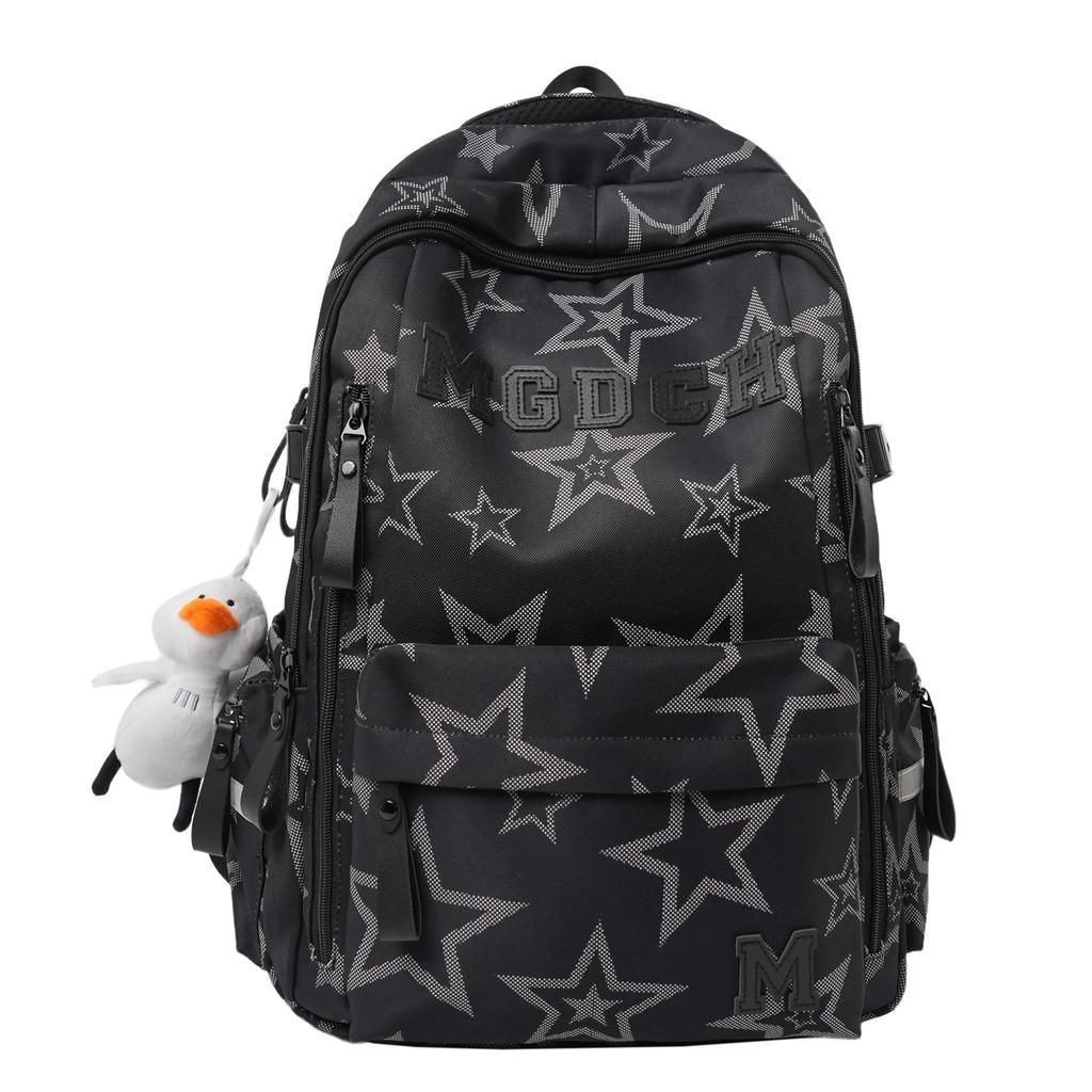 Schoolbag Japanese ins style high-value backpack female new printed junior high school student schoolbag college style travel backpack