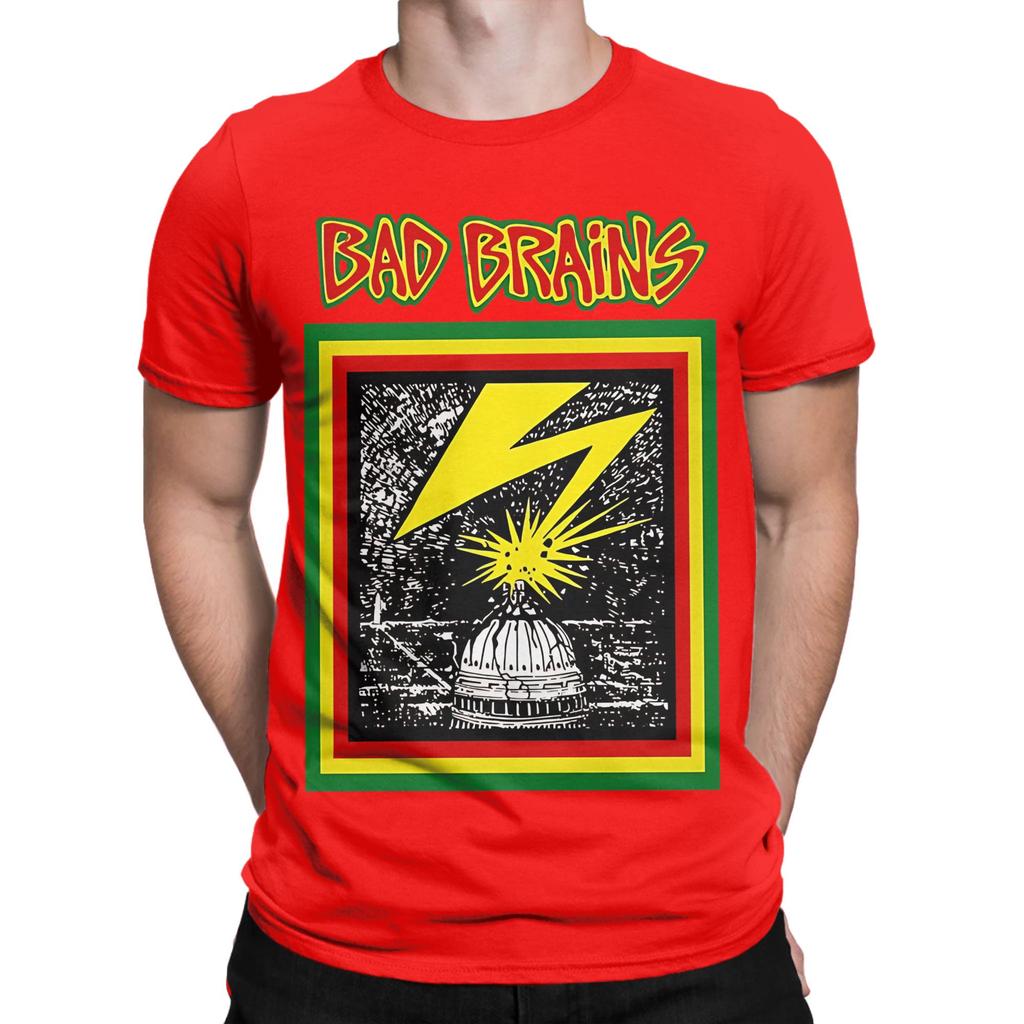 Bad Brainsbad Brains Novelty Graphic 100 Cotton TShirt Bad Brains Tees Tops For Unisex