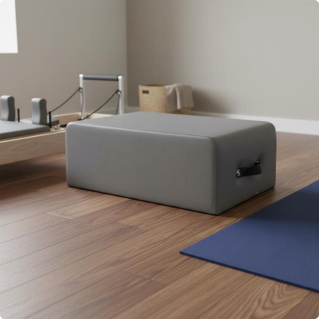 Pilates Reformer Box AntiSlip Sitting Multifunctional Fitness Equipment for Home Workout