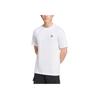 Adidas Trefoil Essentials T-Shirt Weiß Herren Streetwear IZ2098