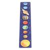 Solar System Model Board Long Blue Background Science Educational Wooden Solar System Puzzle Toy