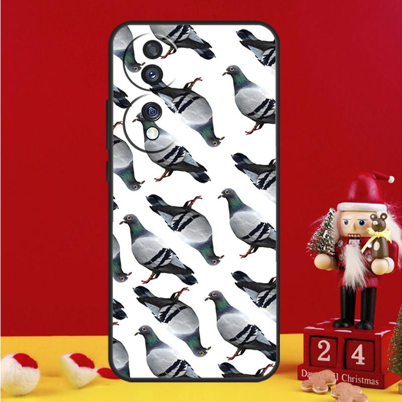 

Чехол-коллаж с голубями для Honor Magic 7 6 8 Pro Honor Win X9a X9b X9c X9d X8c X8b 50 70 90 200 400 Lite Honor Magic6 Lite