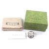 Great GUCCI Ring Snake Double G Silver AG925 mens 14 Used