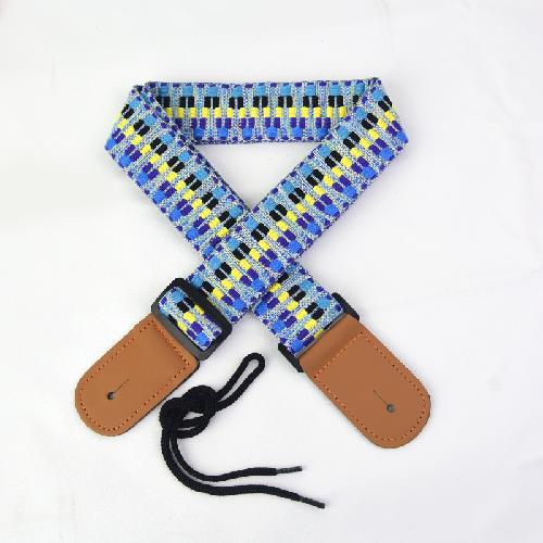 Ethnic Style Weaving Electric Guitar Strap Acoustic Guitar Strap Electric Bass Ukulele Universal Strap Guitar Accessories