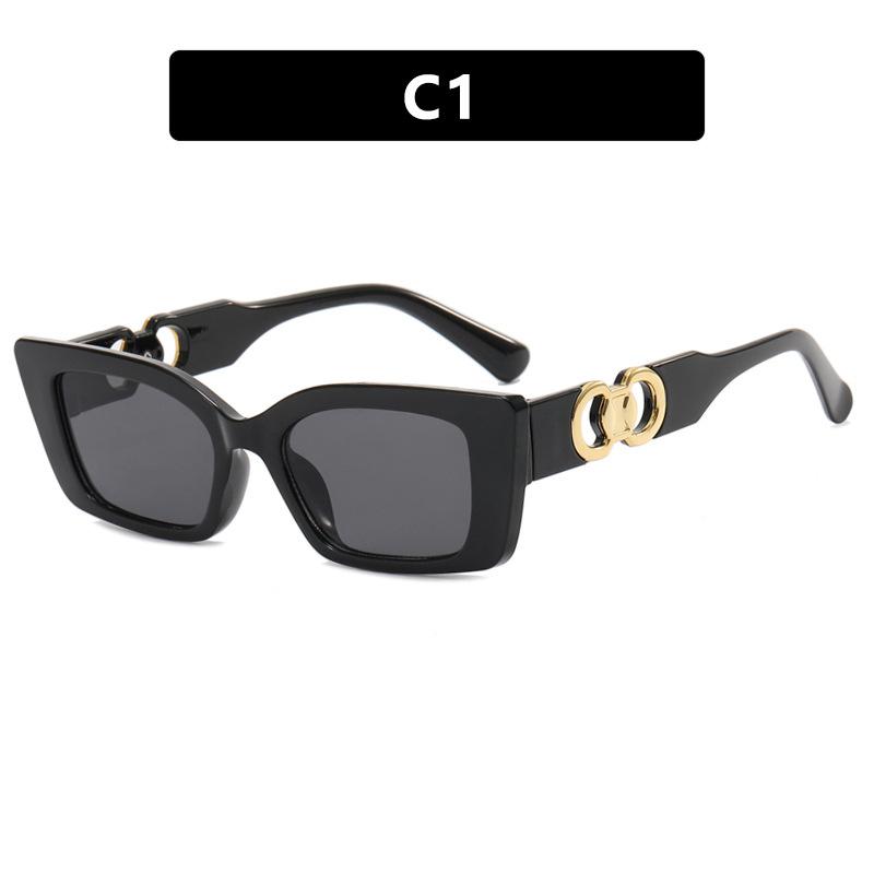 Rectangle Trendy Sunglasses Women Men Brand Designer Fashion Sun Glasses Female Male Cool Punk Mirror Oculos De Sol
