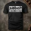 New Sober Still A Rockstar Bold Edgy Recovery Graphic Unisex T-shirt