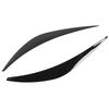 2Pcs Headlight Eyebrow Left Right Fade Proof Front Headlight Eyelid Trim Replacement for    0 2014 to 2023