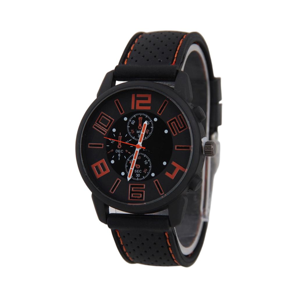 Men's Waterproof Luminous Running Alarm Clock Watch