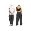 Adidas Originals X Hamcus Collaboration FW23 Three Stripes Detachable Utility Cargo Pants Unisex Pants Charcoal-Black IX7082