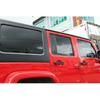 Rear Car Door Triangle Glass Cover Trim Accessories For Jeep Wrangler JK JKU 07+