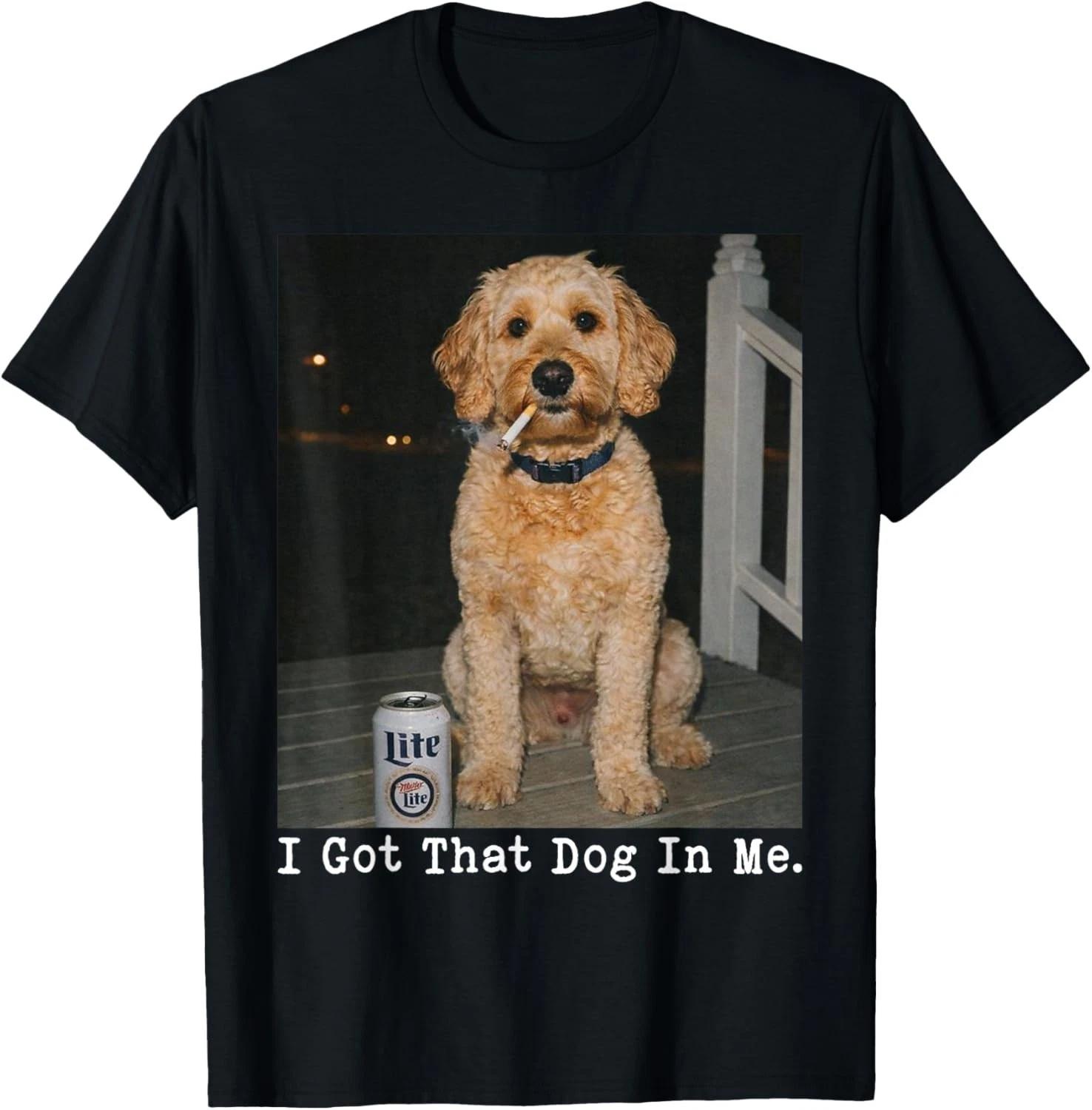 I Got That Dog in Me Funny Golden Doodle Meme Doodle Mom T-Shirt unisex T-Shirt 4XL