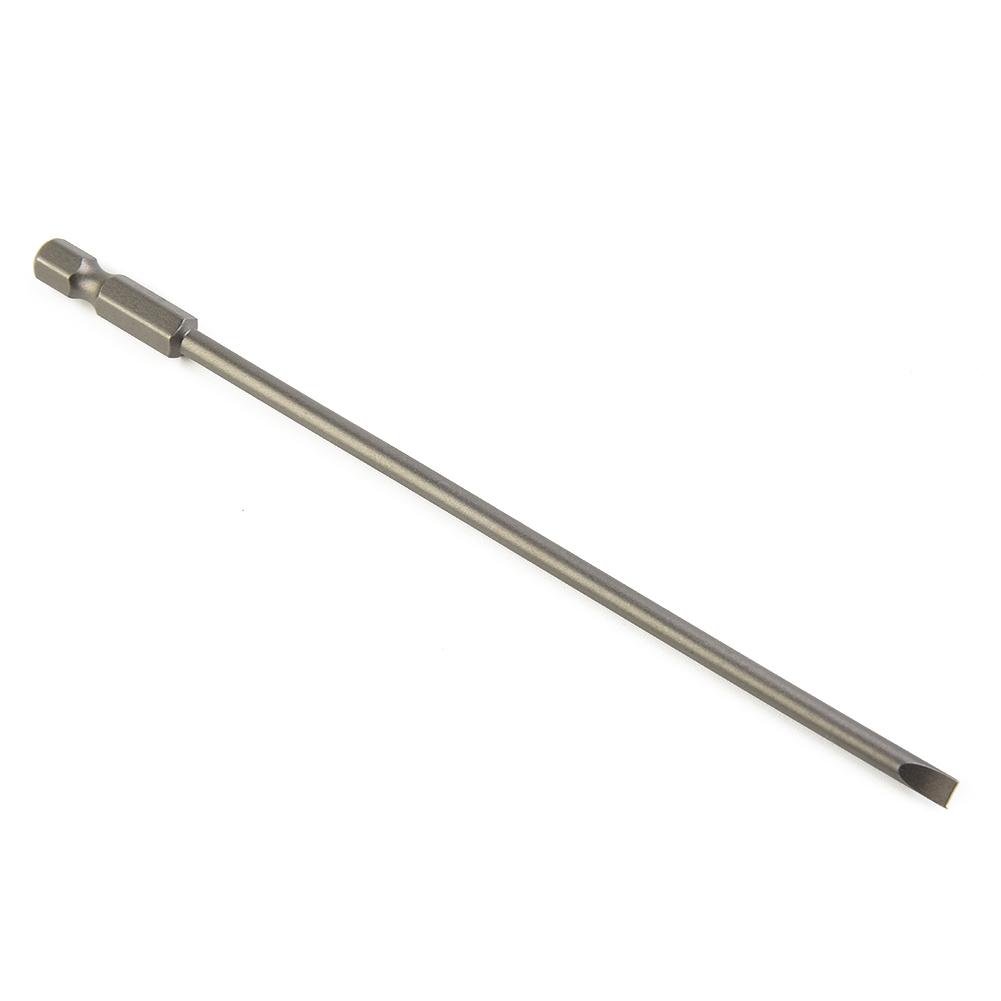 150mm Long Screwdriver Bit Electric Flat Head Manual