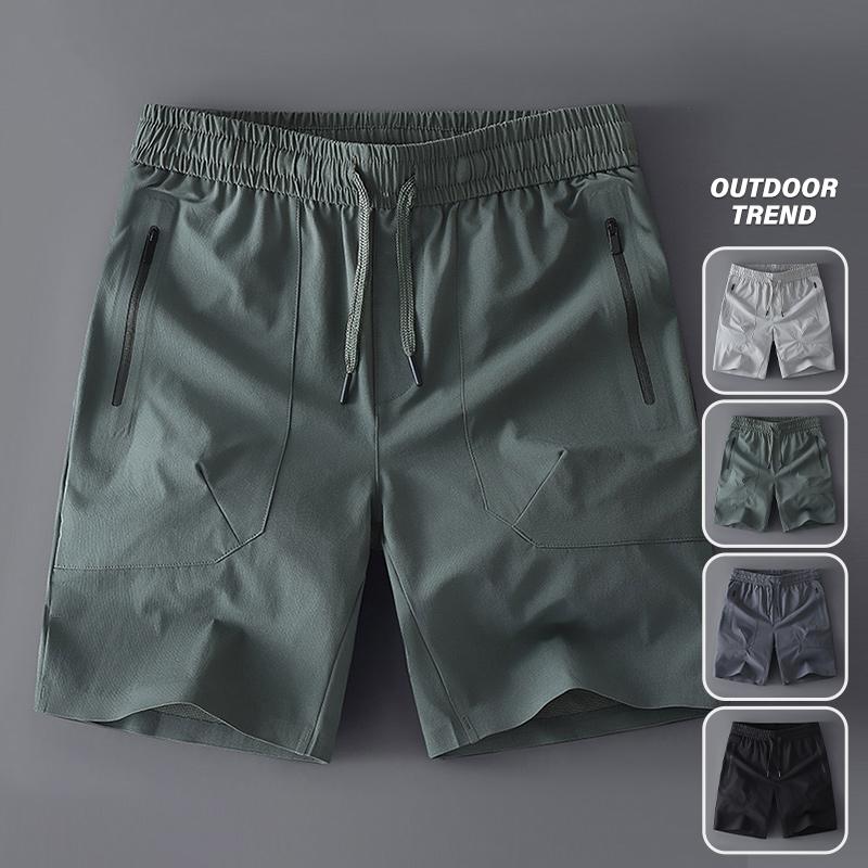 Zomer Casual Heren Losse Rechte Pijp Vijfkwart Broek Sportshorts