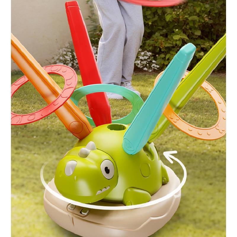 Dinosaur Outdoor Play Equipment With Sensor Control For Kids Group Exercise And Coordination