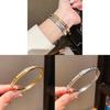 Edelstahl Zirkon Stern Armreif Mit Elegantem Design Für Modische Frauen