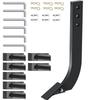6pcs Box Blade Shank, 16\'\' Scarifier Shank, 3 Holes Box Scraper Shank, Ripper Shank with Removable Tapered Teeth and Pins, Adjustable Shanks