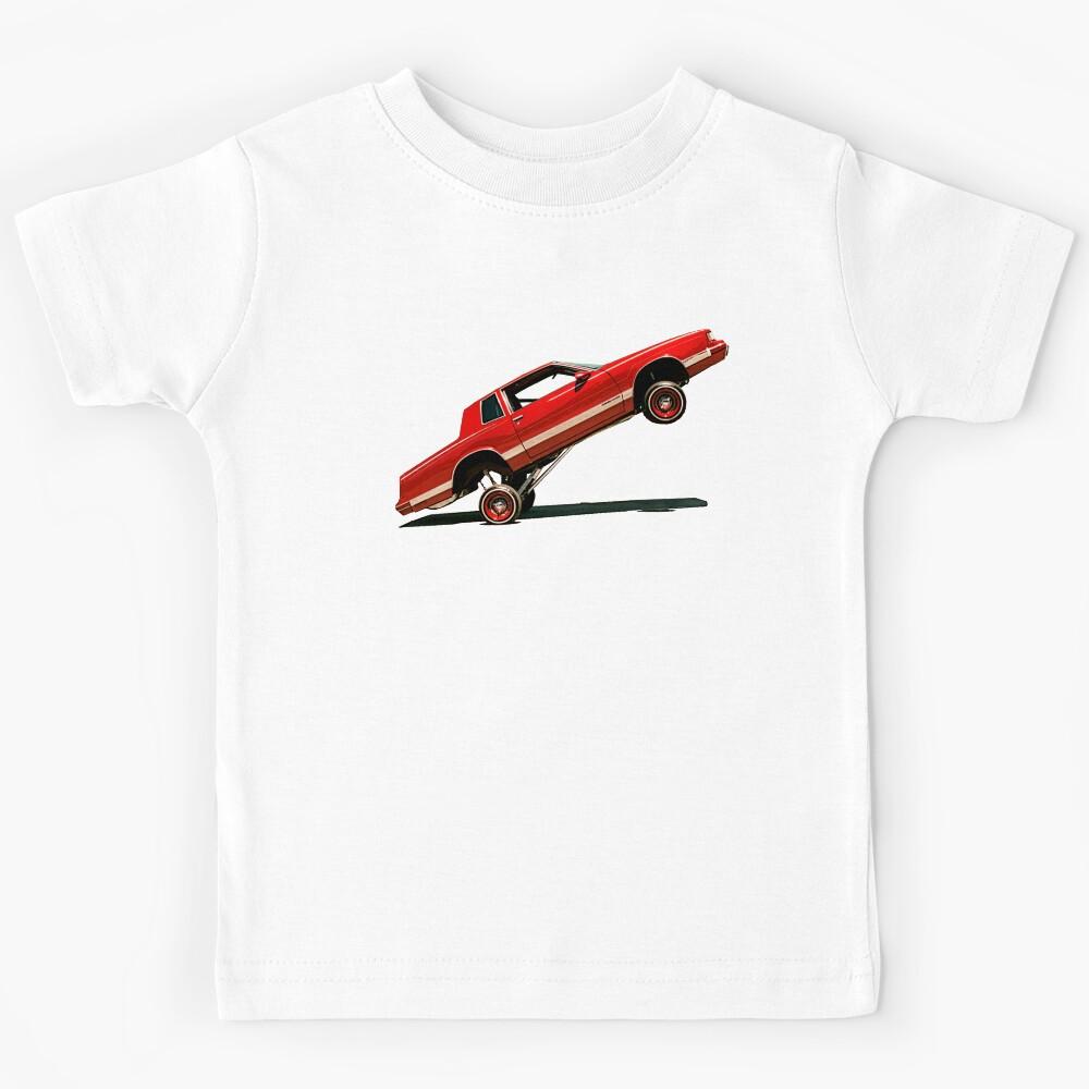 Hopping Lowrider Car Kids T-Shirt 140