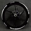 12 stücke/set Motorrad Fahrrad Felgenstreifen Rad Aufkleber Band Aufkleber 18-21 Zoll Sport Felgen Streifen Rad Decals band Aufkleber