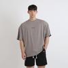 Men's Trendy Korean Style Seven-Point Sleeve Versatile Athletic Shirt for Outdoor Fitness and Basketball