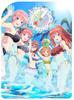 Seasonal Plants The Quintessential Quintuplets Big Acrylic Table Clock, Approx. H260 x W190mm, Made of Acrylic