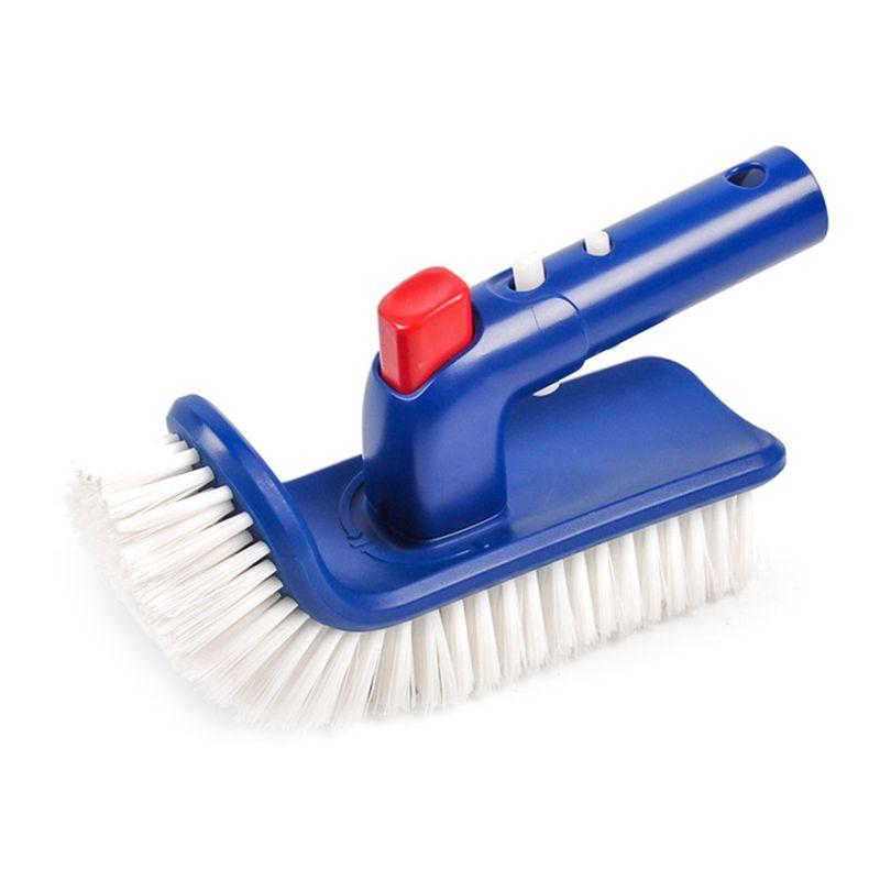 

AEE4-Pool Brush Pool Brush Head For Step & Corner, For Pool,Spa, Bathroom, Hot Tub, Kitchen синий