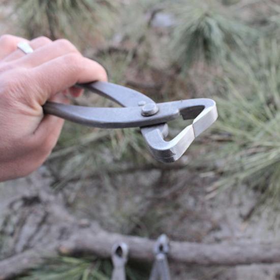 Bonsaiverktøy i rustfritt stål Konkav kutter Kvistkutter Avbiter Jin-tang Trekløyver Bonsaisaks Kraftig hagearbeid Beskjæringspleieverktøy